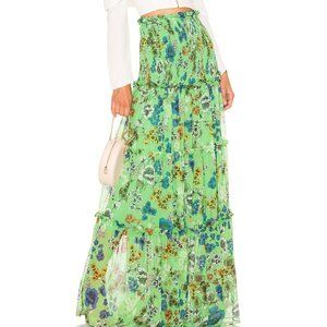 Alexis Floral Roshan Maxi Skirt Size Small